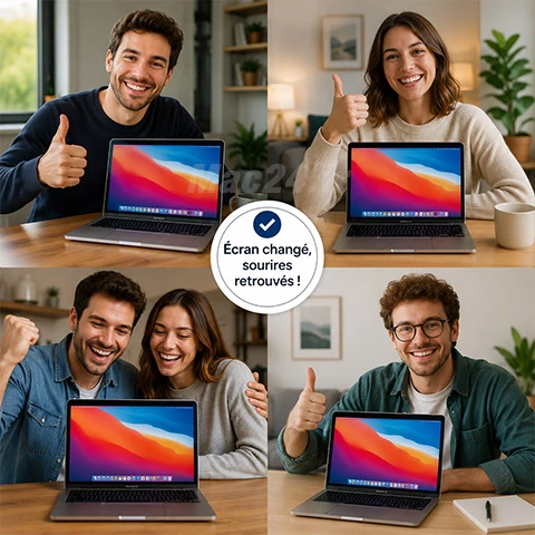 A vendre changement de dalle MacBook Air 13 pouces 2008 A1237