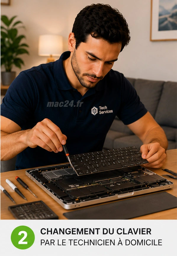 Promo remplacement clavier MacBook Pro 16 pouces M1 Max
