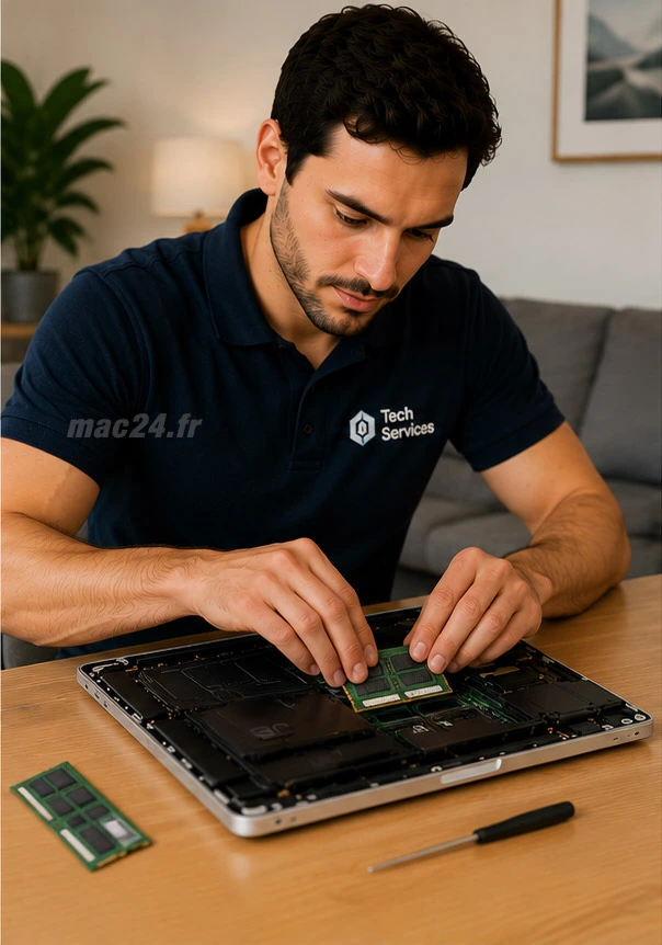 Petit prix remplacement mémoire vive MacBook Pro 13 pouces